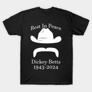 Dickey Betts - Rest In Peace T-Shirt